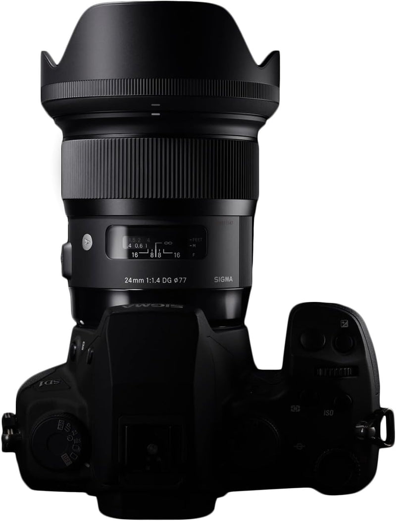 Sigma 24mm F1,4 DG HSM Art Objektiv für Nikon F Objektivbajonett für Nikon Single, für Nikon Single