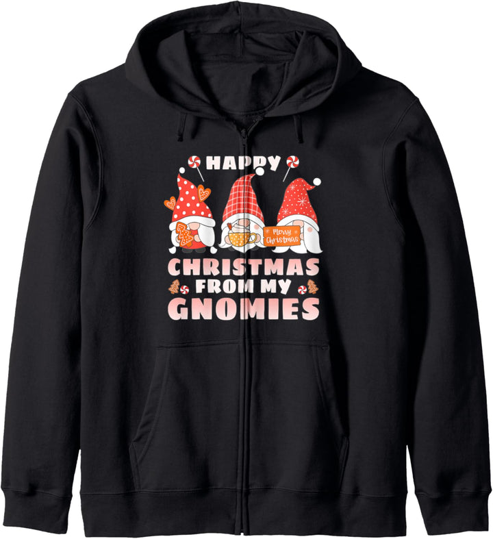 Weihnachtliche Wichtel, Happy Christmas Kapuzenjacke