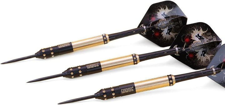 CUESOUL Dragon Deluxe Messing Steel Dartpfeile, 21 Gramm J2105 23 Gramm, J2105 23 Gramm