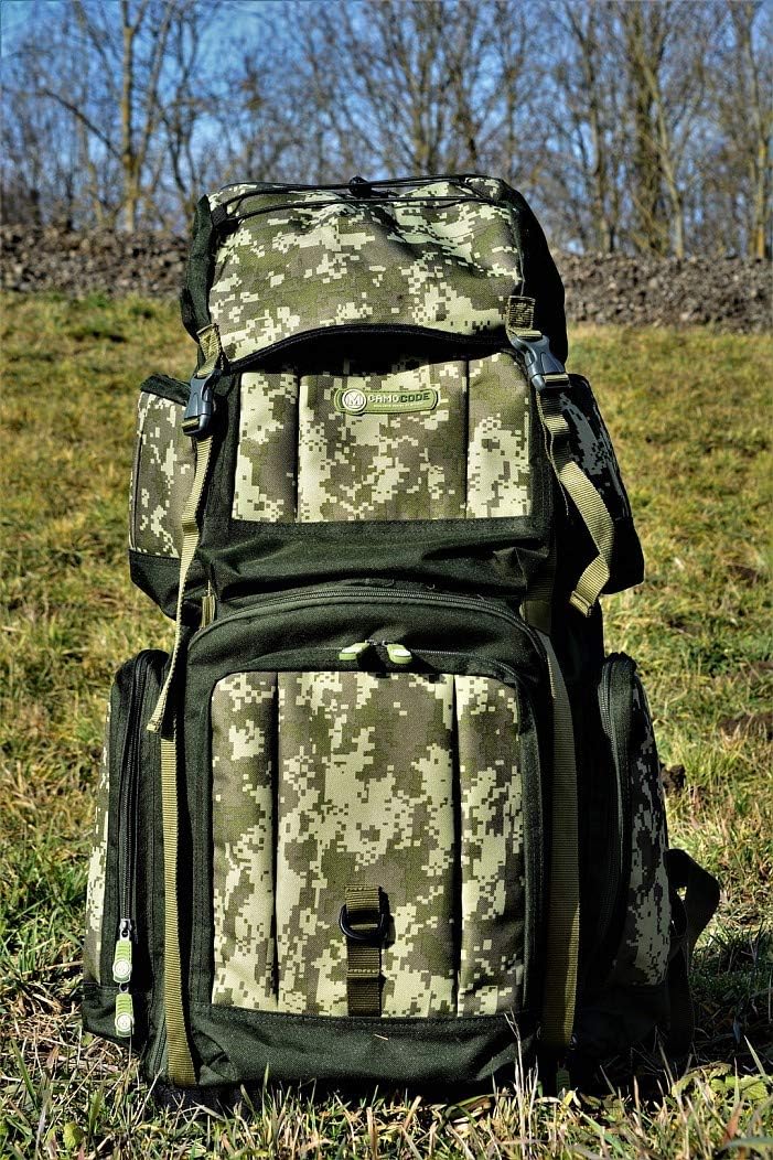 Mivardi Bagpack Expedition 110 Liter Trekking Rucksack mit Tarnmuster
