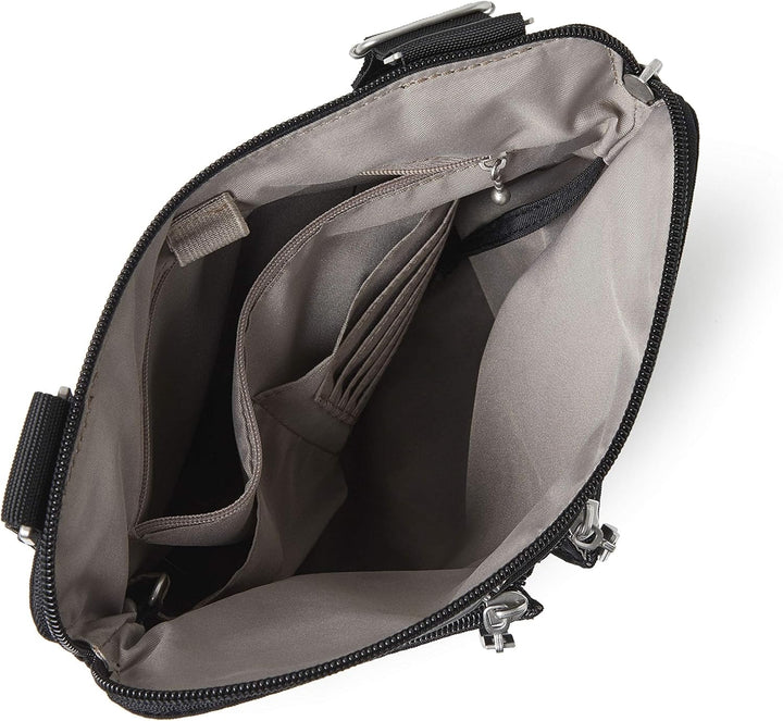 Baggallini Horizon Sac bandoulière, Noir Schwarz, Schwarz