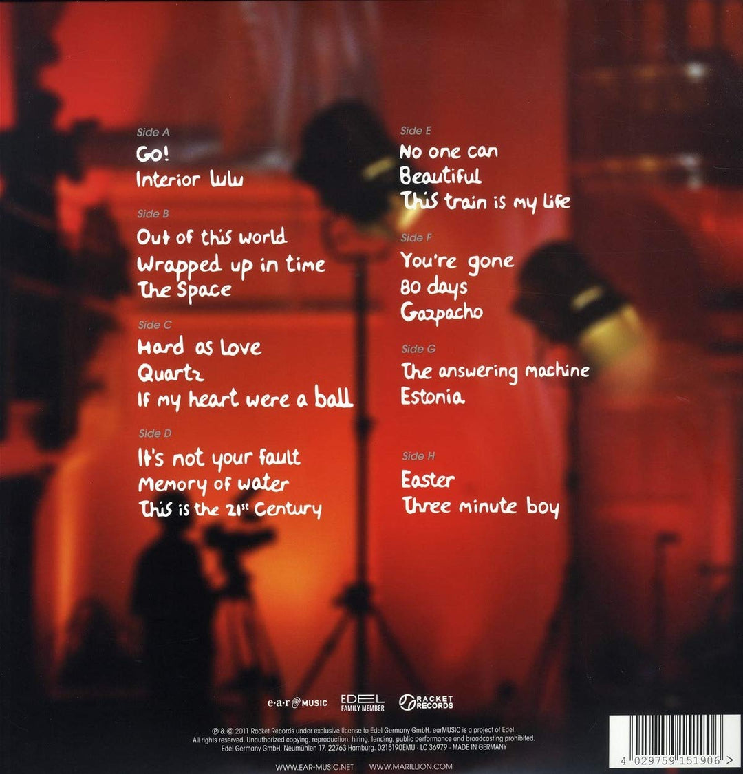 Live from Cadogan Hall (Ltd.Red 4lp) [Vinyl LP], Vinyl
