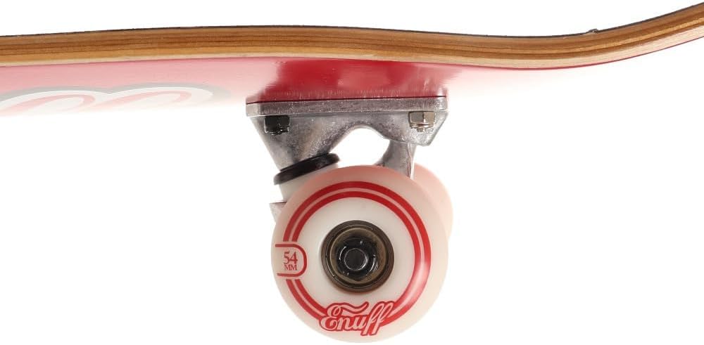 Enuff Skateboards Classic Logo Skateboard 7.75 " rot (rot), 7.75 " rot (rot)