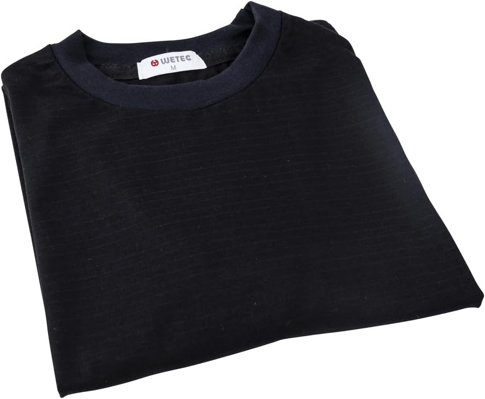Wetec ESD-T-Shirt Schwarz M, Schwarz M
