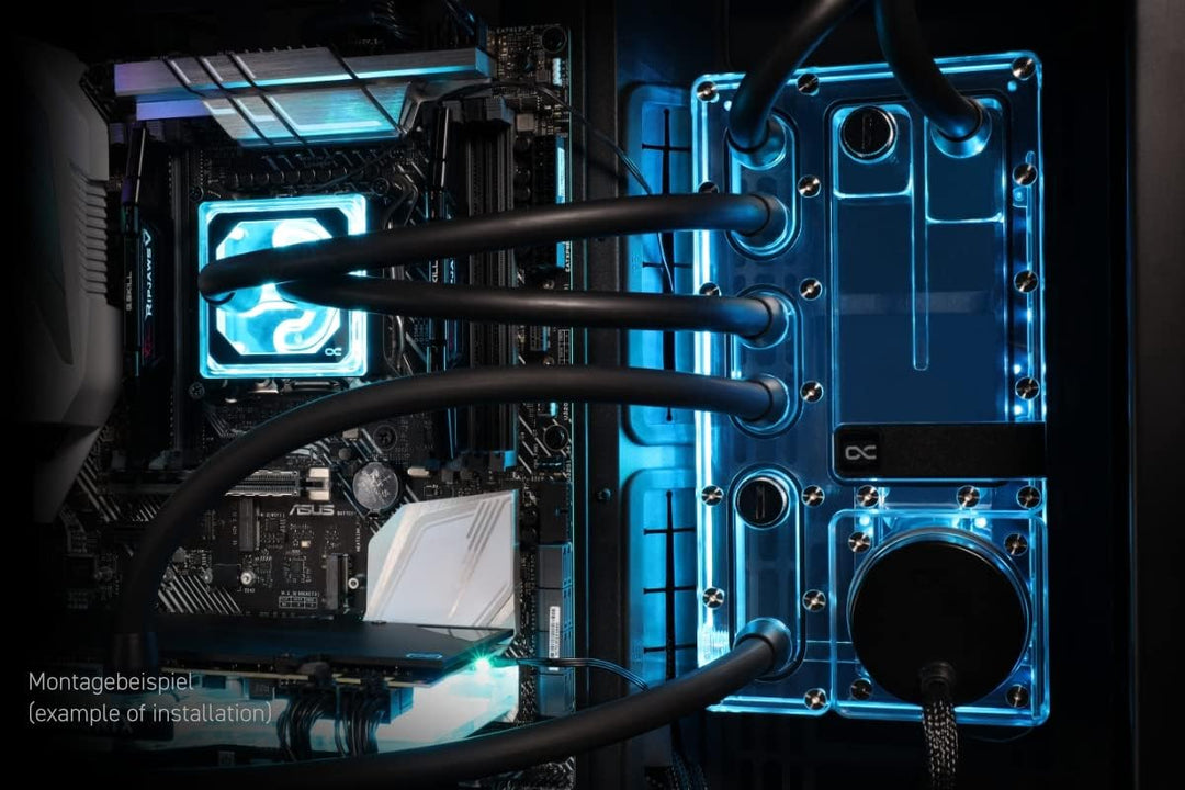 Alphacool Core Distro Platte, 360 mm, VPP/D5, Acryl