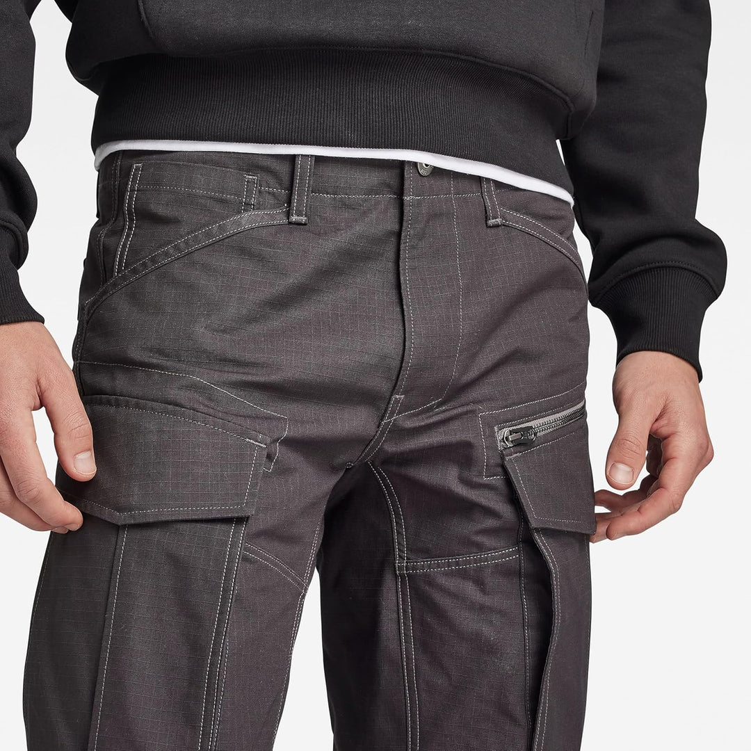 G-STAR RAW Herren Hose Rovic 3d Tapered, Grau (Raven), one sizeG-STAR RAW Herren Hose Rovic 3d Taper