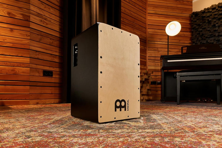 Meinl Percussion Pickup Snarecraft Cajon - Trommelkiste mit Snare und Tonabnehmer - für Kinder und E