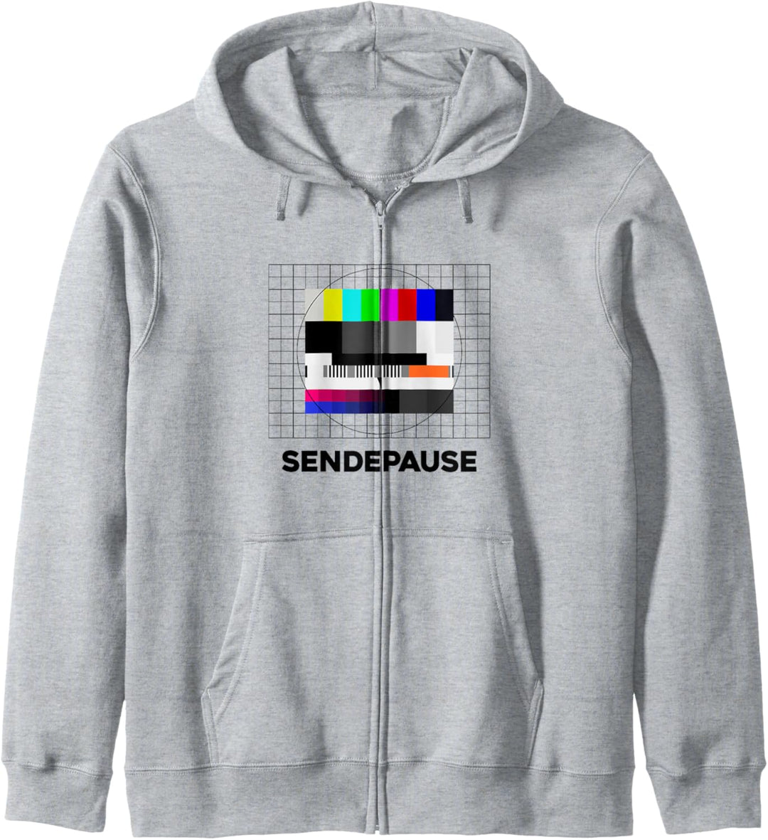 Sendepause Testbild 90er Jahre 80er Jahre Fan Geschenkidee N Kapuzenjacke