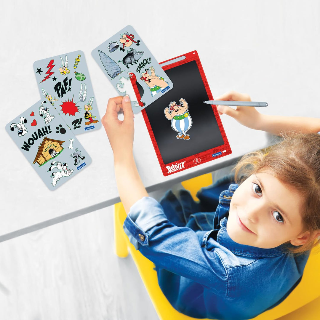 Lexibook, Astérix, Magische Schiefertafel, Künstlerisches und kreatives Spielzeug für Mädchen und Ju