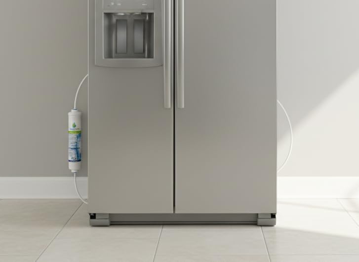 4x AquaHouse AH-UIF Kompatibel Kühlschrank Wasserfilter passt für Samsung DA29-10105J Haier Kemflo A