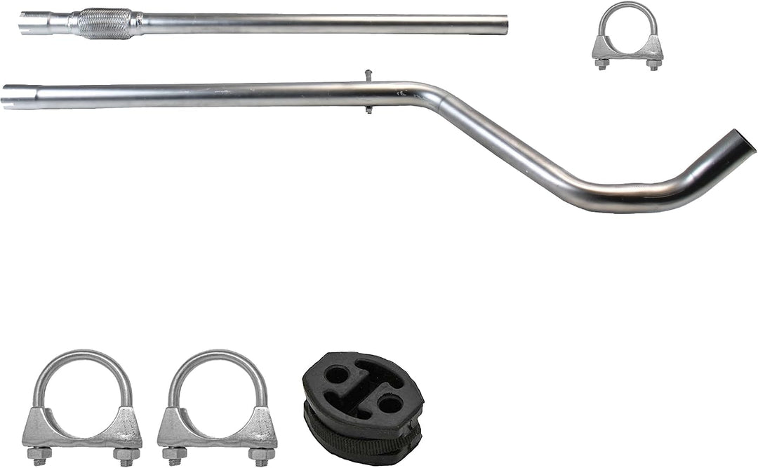 Ferroz Export Ersatz für Abgasrohr für Fiat 500 (C312), Fiat Panda (169), Ford KA (RU8) 1.2 69PS Aus