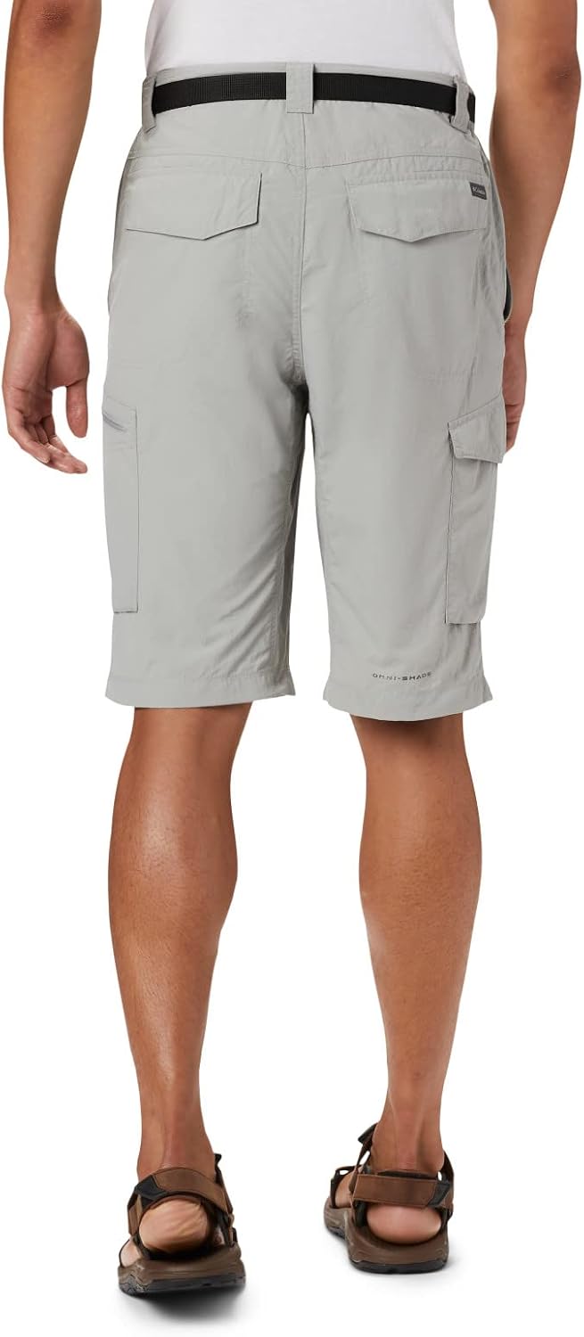 Columbia Herren Wander-Shorts Silver Ridge Cargo-Shorts, Atmungsaktiv, Lsf 50 Sonnenschutz, 30W x 10