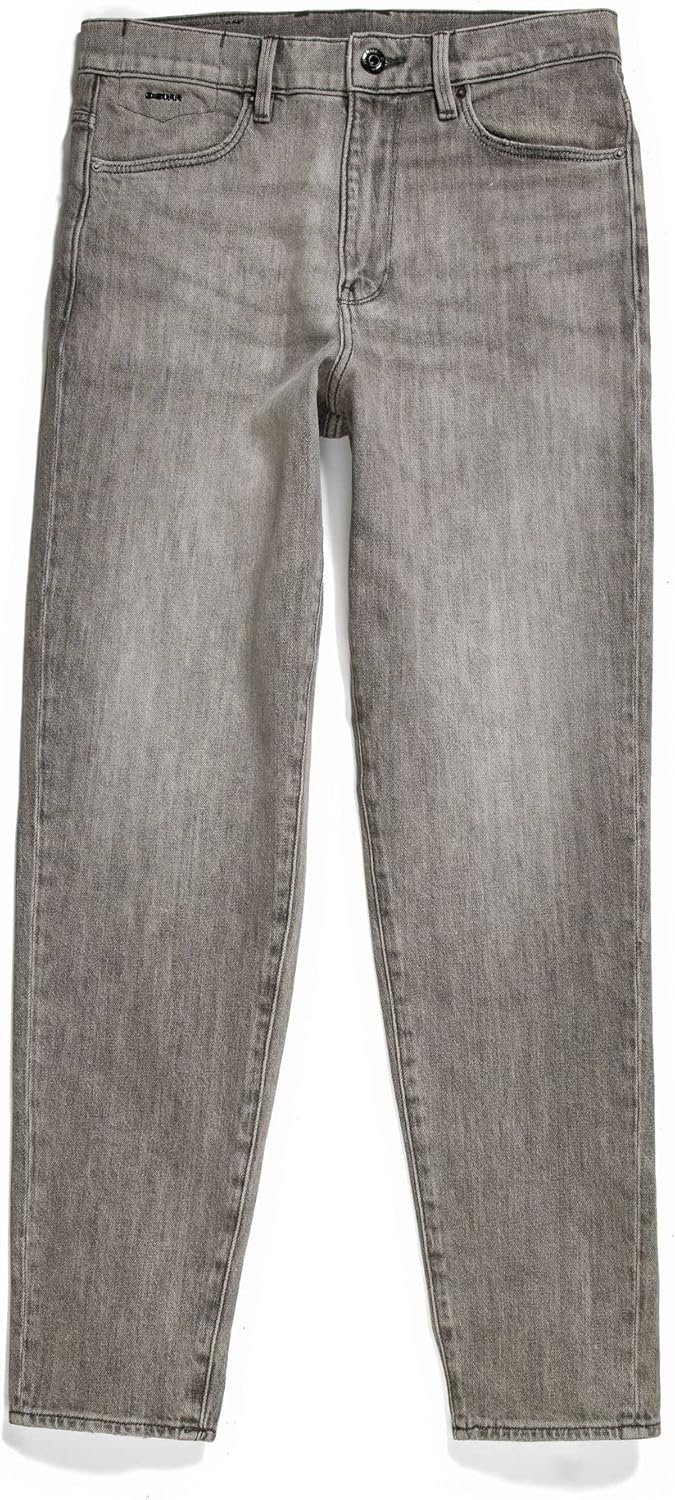 G-STAR Damen Janeh Ultra High Waist Mom Ankle Straight Jeans 25W / 32L Grau (Faded Carbon D16083-c90
