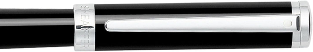 Sheaffer 9237-0F Füllhalter Intensity Medici-Gravur Chrom-Finish mit Chrom Trim Onyx / Chrom, Onyx /