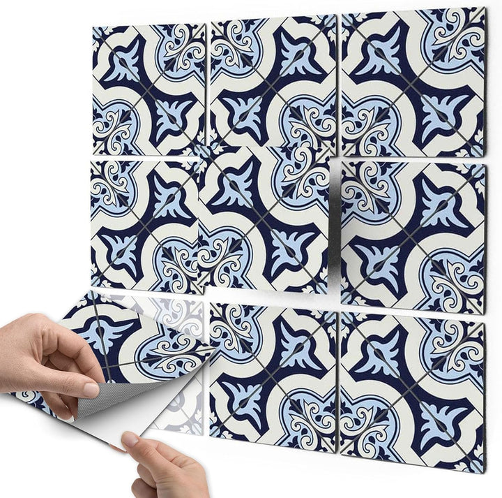 CREATISTO Mosaik-Fliesen Fliesensticker Fliesenfolie - Klebefolie Aufkleber für Wand-Fliesen I Klebe