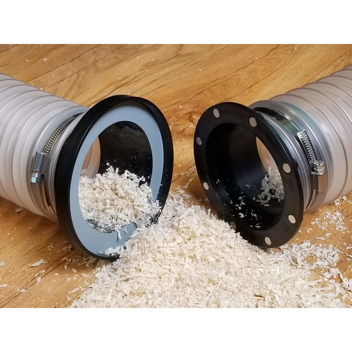 Magnetischer Anschluss 100mm für Absaugschläuche - Schnellverschlussanschluss MagWF, Zubehör für die