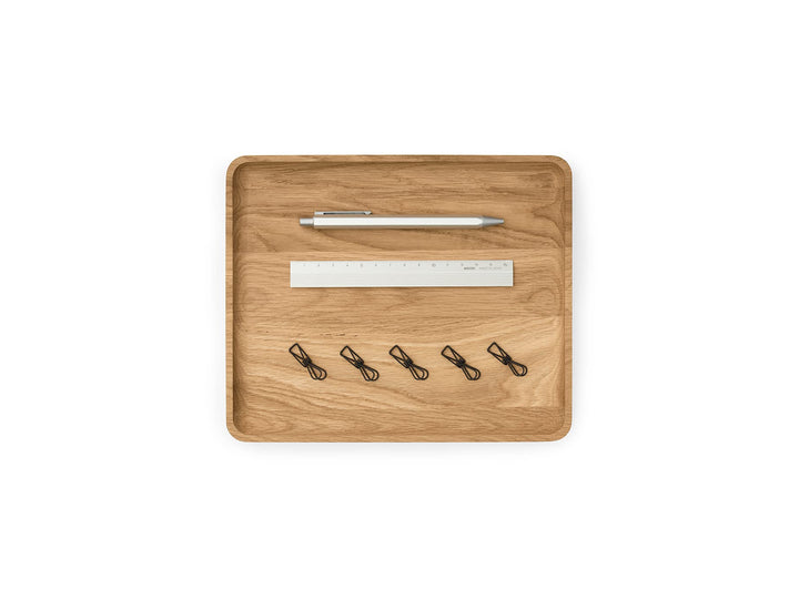 Oakywood Catchall Aufbewahrungs-Schmucktablett – handgefertigter Kosmetik-Zubehör-Tablett-Organizer