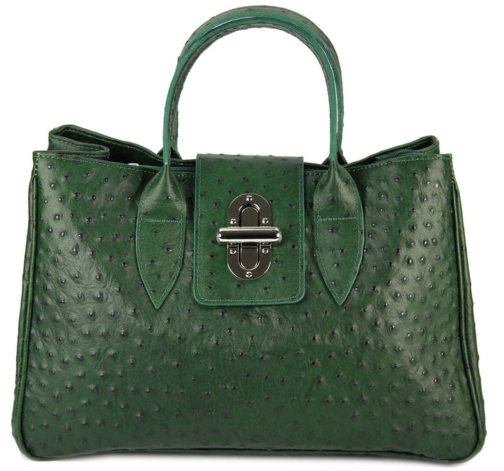 Belli Echt Leder Handtasche italienische Damen Ledertasche Umhängetasche Henkeltasche in Glattleder,