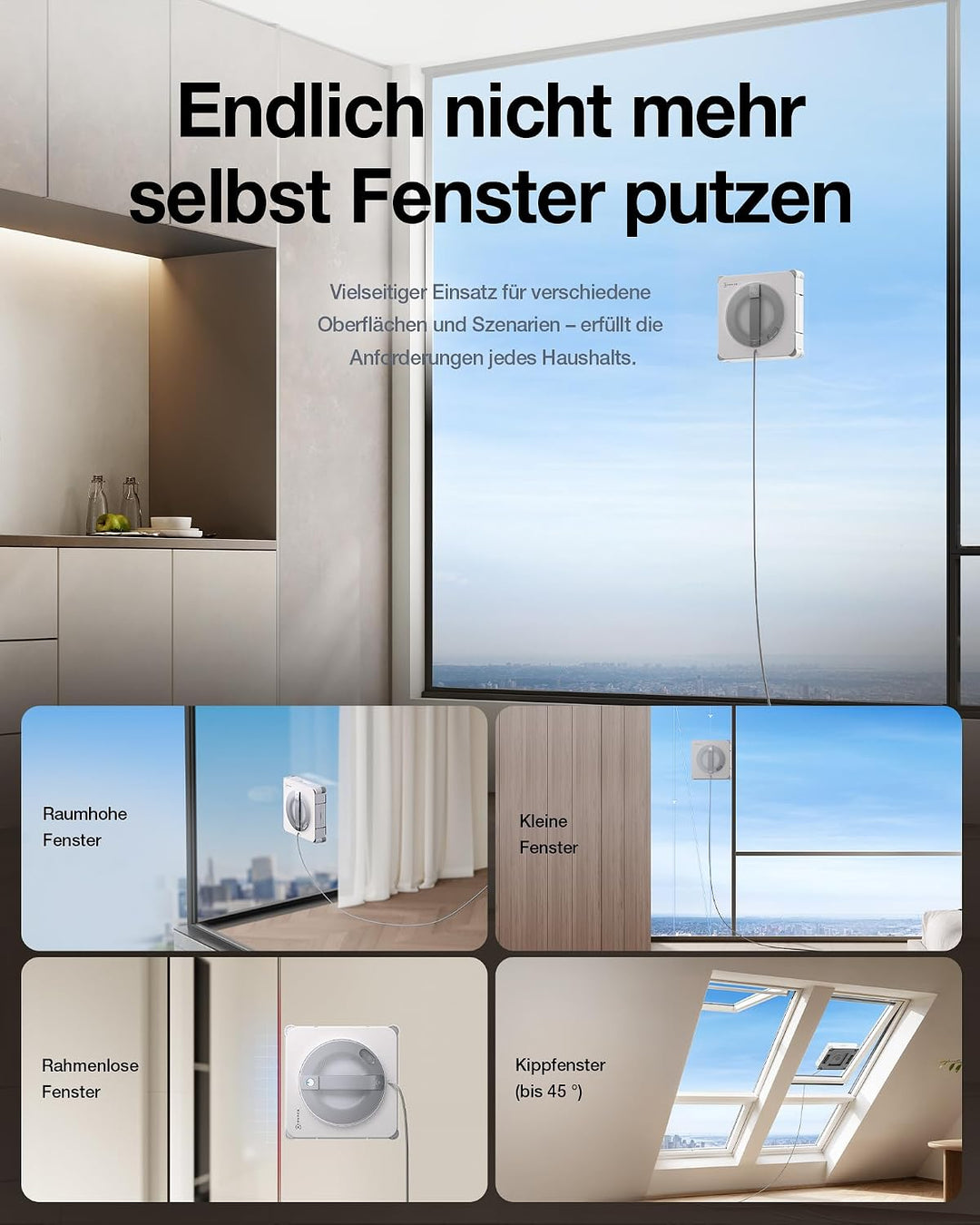 ECOVACS WINBOT W2S PRO Fensterputzroboter, W2S PRO