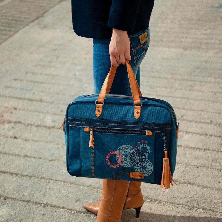 Lois - Laptoptasche - Frauen Laptoptasche. Businesstasche. Aktentasche und Schultertasche in einem -