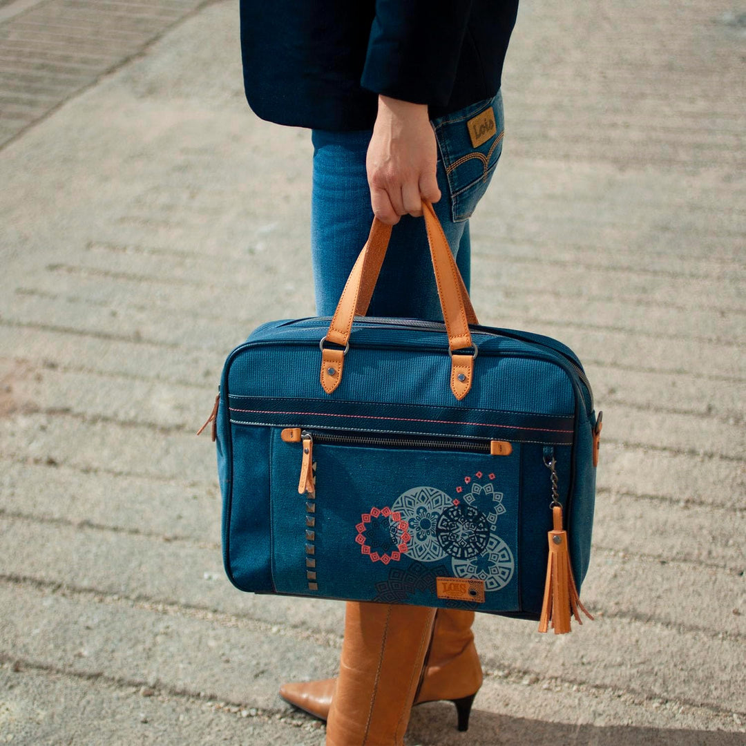 Lois - Laptoptasche - Frauen Laptoptasche. Businesstasche. Aktentasche und Schultertasche in einem -