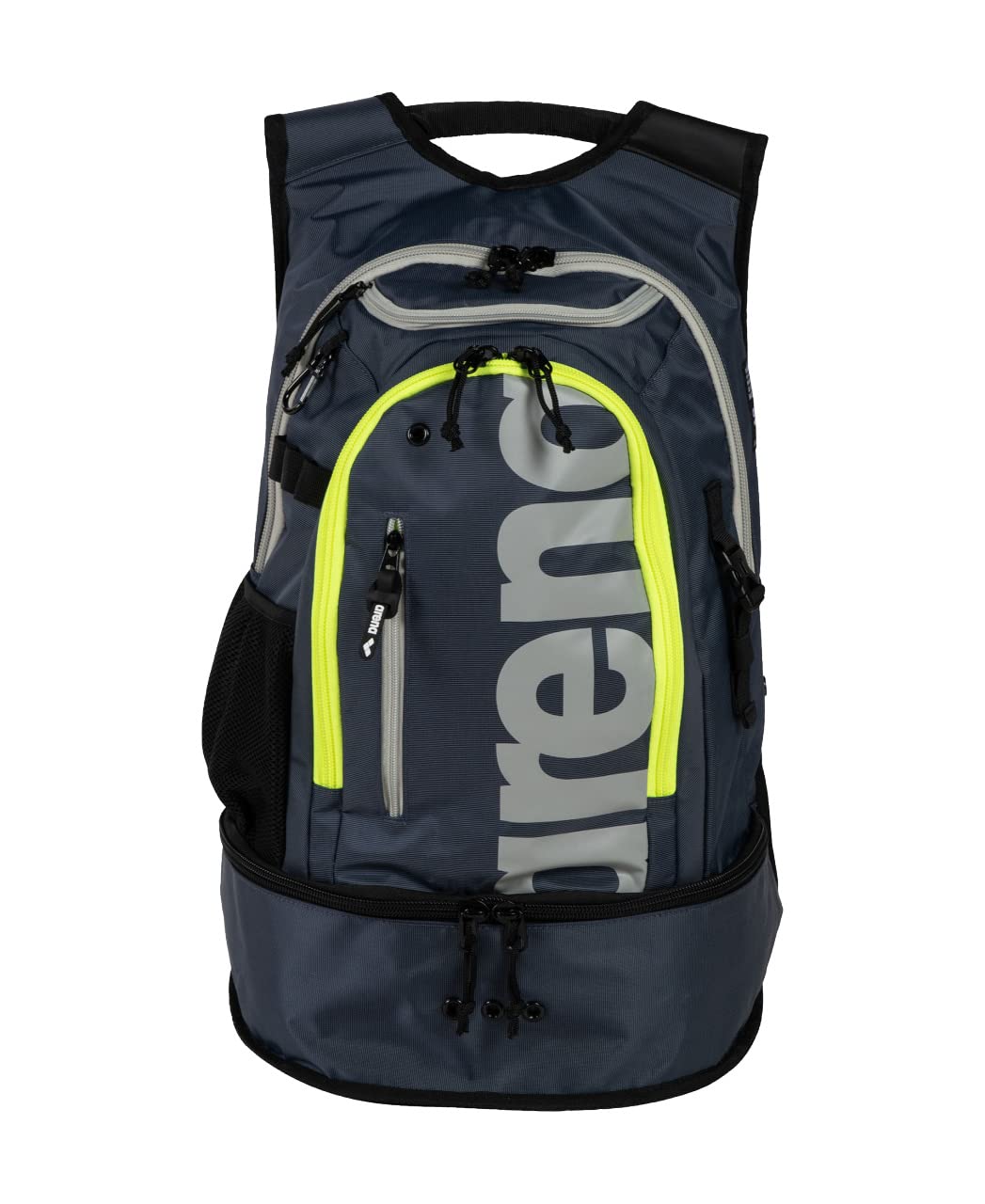 ARENA Unisex Fastpack 3.0 Rucksack (1er Pack) 40 L Navy-neon_yellow, 40 L Navy-neon_yellow