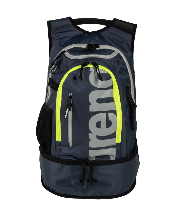 ARENA Unisex Fastpack 3.0 Rucksack (1er Pack) 40 L Navy-neon_yellow, 40 L Navy-neon_yellow