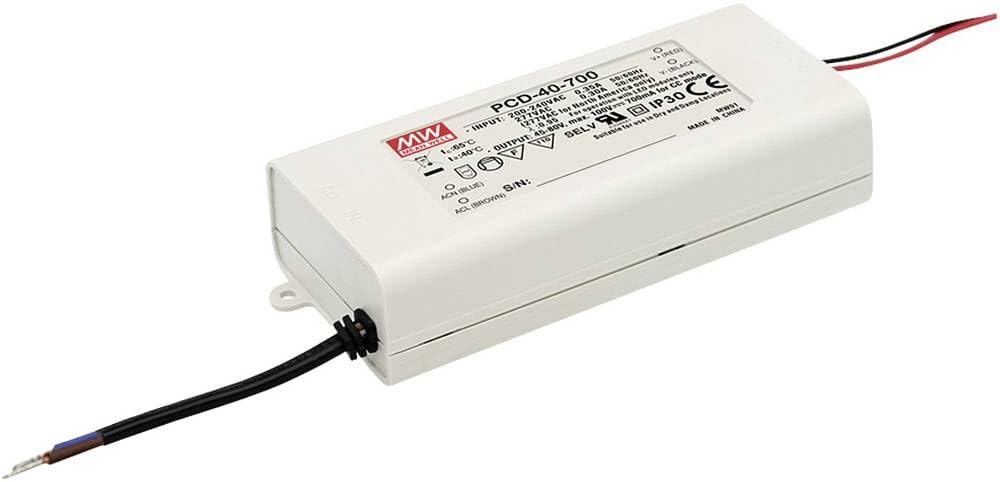 Mean Well PCD-40-1050B AC-DC Single Output-LED-Treiber, Konstantstrom