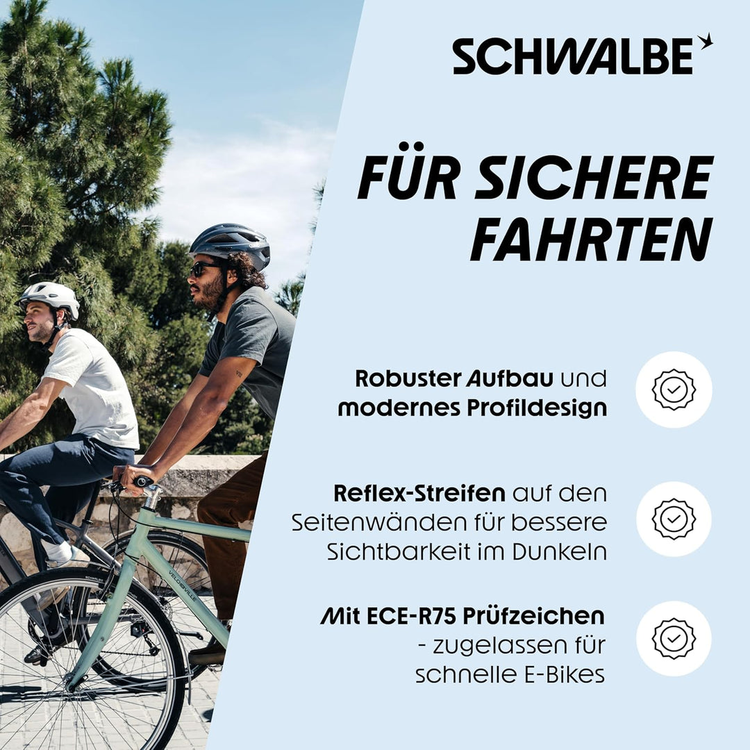 Schwalbe Fahrradreifen Marathon Plus Tour MARATHON PLUS TOUR Perf,SmartGua,TwinSkin 47-622 - TwinSki