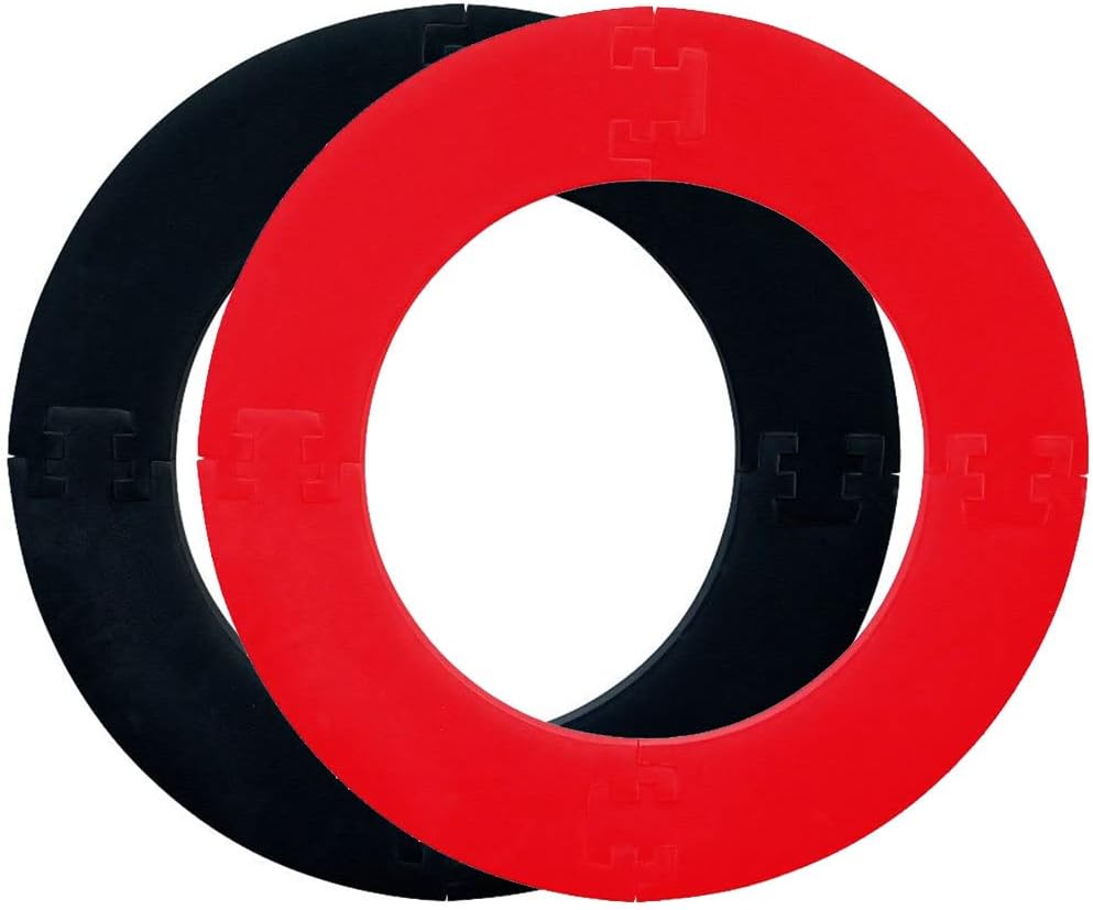 Bulls Dartboard Surround vierteilig ROT