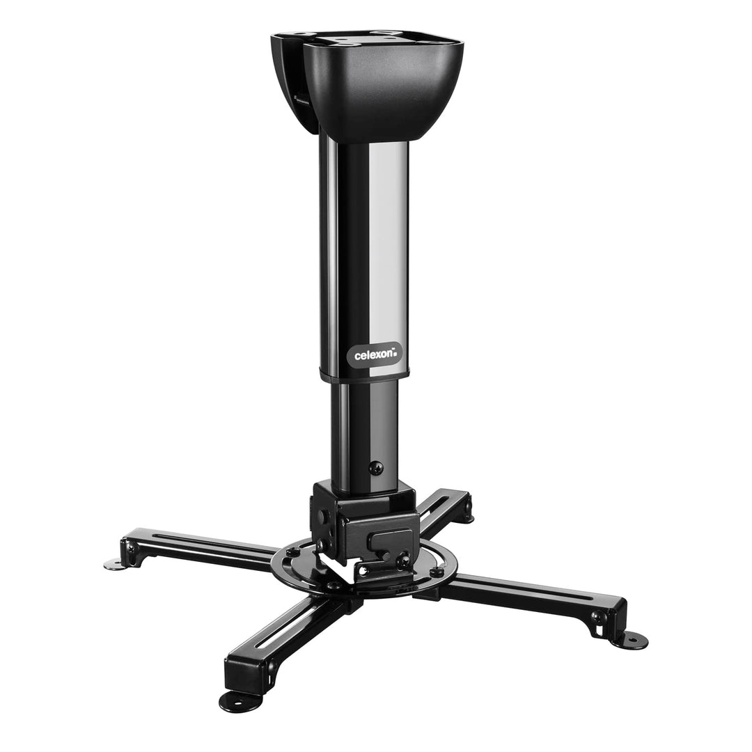 celexon neigbare Beamer-Deckenhalterung schwarz Multicel 4060Pro - 40-60cm Deckenabstand - bis 15kg