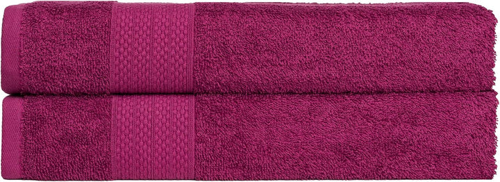 Brielle Handtuch-Set aus 100% Baumwolle - 2 Duschtücher 70x140 cm, Baumwolle Sehr saugfähige Handtüc