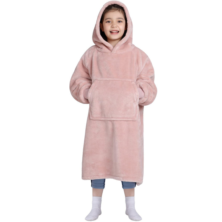 Waitu Tragbare Decke Sweatshirt für Damen und Herren, super warm und gemütlich, grosse Decke, Hoodie