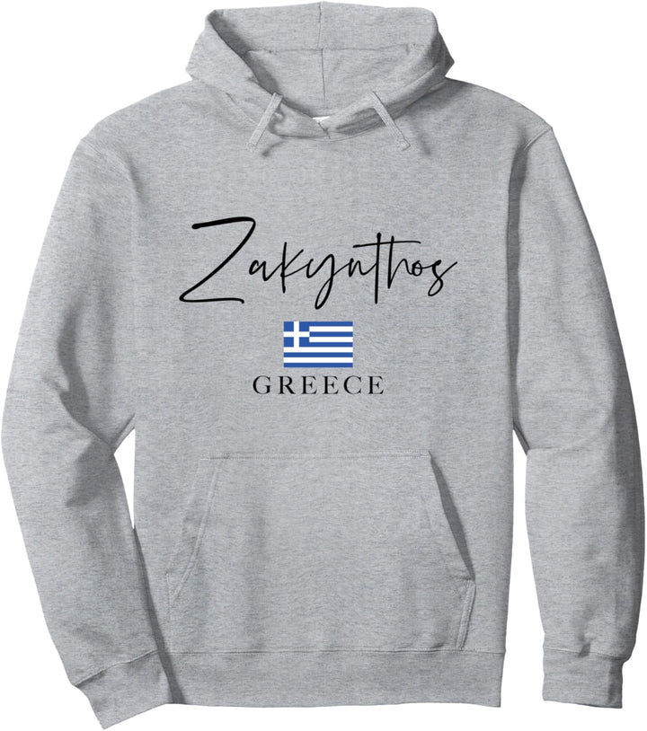 Griechenland-Flagge Urlaub – Insel Zakynthos Pullover Hoodie