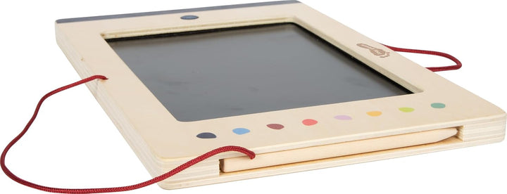 small Foot LCD Schreib- und Maltafel „Educate“, elektronische Schreibtafel mit Farbdisplay, für Kind