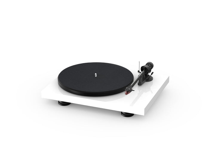 Pro-Ject Debut Carbon EVO, Audiophiler Plattenspieler mit Carbon Tonarm, elektronischer Geschwindigk