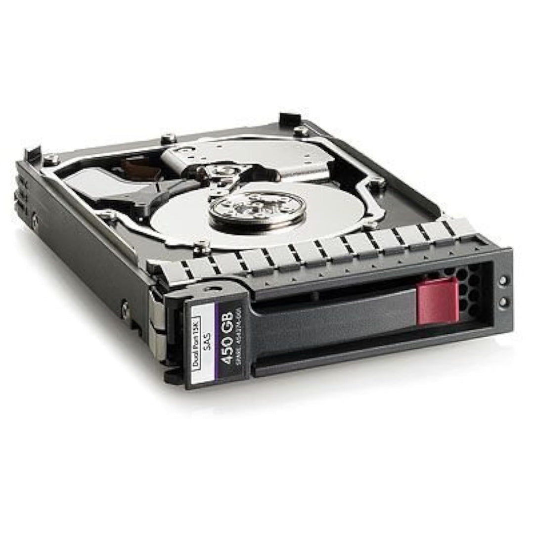 HP - Festplatte, 450 GB, 6 Gbit/s, SAS, 15K U/min., LFF (3,5 Zoll), Dual Port Enterprise Festplatte