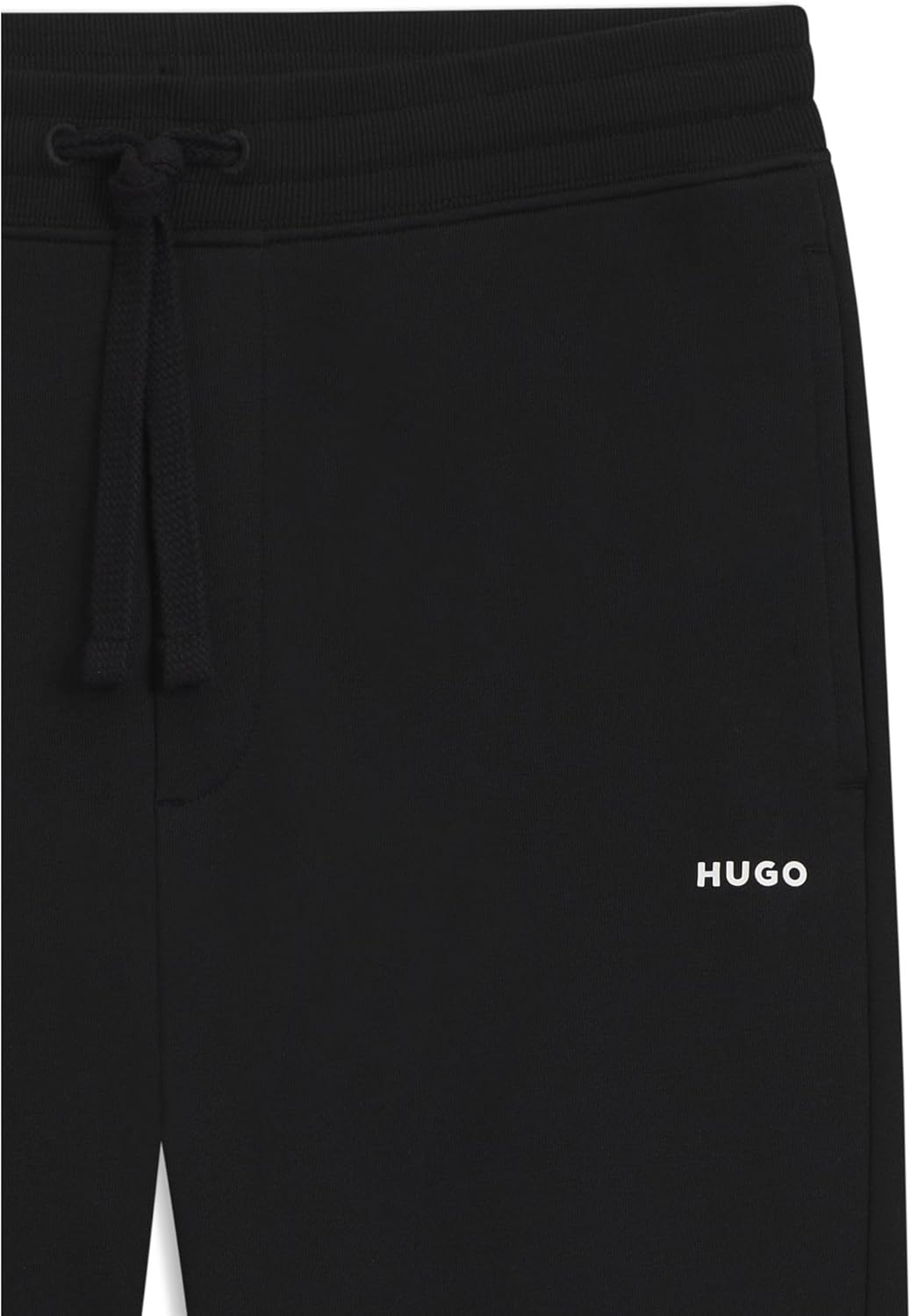 HUGO Herren Dayote232 Jogginghose aus Baumwoll-Terry mit Logo-Print S Black1, S Black1
