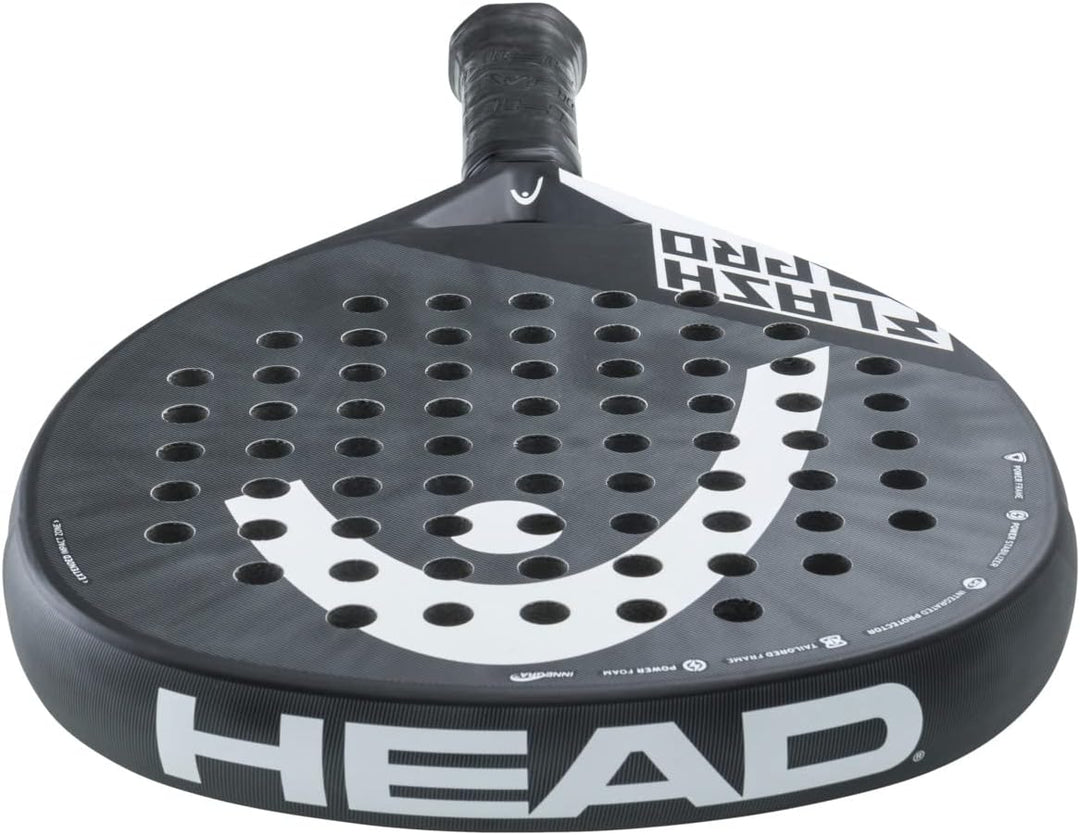 HEAD Flash Pro 2023 Padelschläger, schwarz/weiss