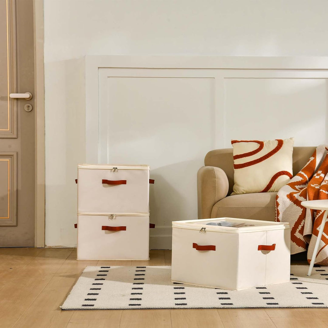 INSTY Schuh-Organizer für Schrank, 2 Stück, faltbare Schuhaufbewahrungsbehälter, passend für bis zu