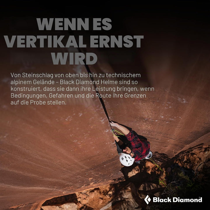 Black Diamond Half Dome Kletterhelm Klettersteighelm Bergsporthelm S/M Schwarz, S/M Schwarz