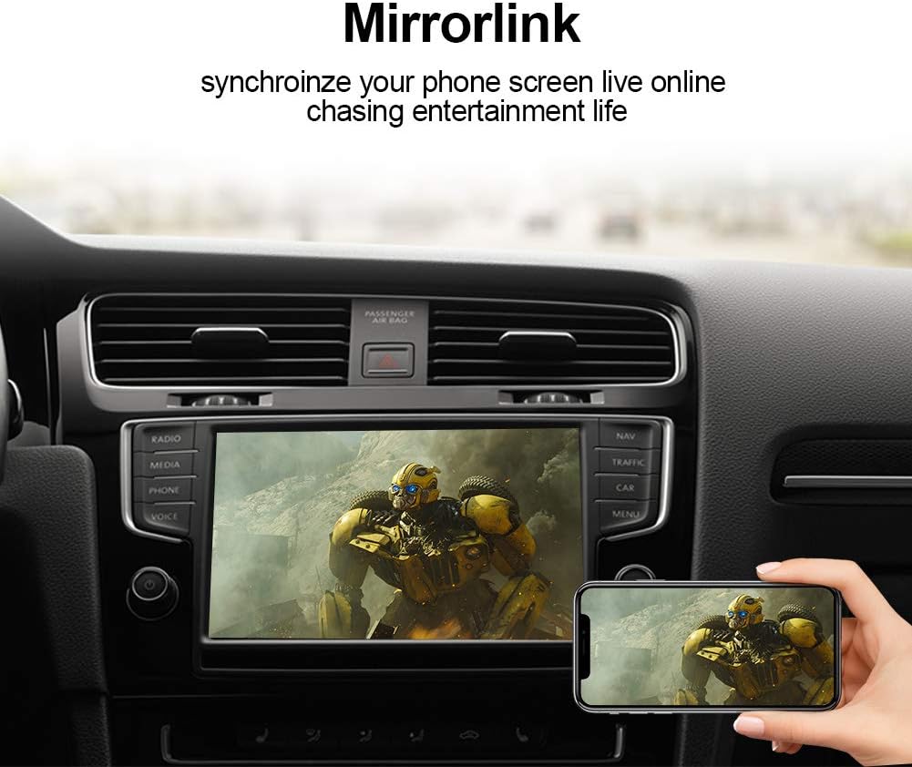 JOYX Wireless CarPlay Dongle for Android Car Radio | Android Auto | Black, Wireless Carplay