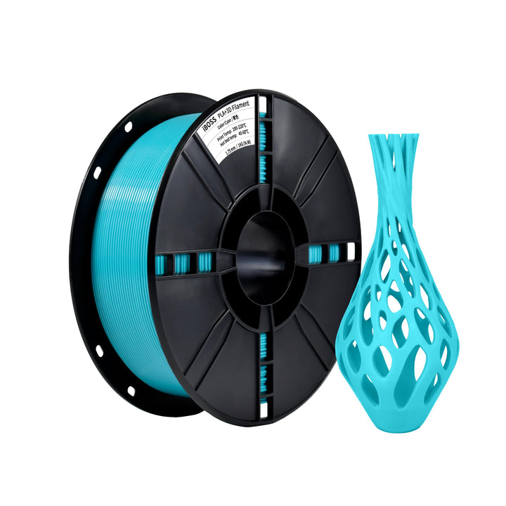 iBOSS PLA Plus (PLA+) 3D-Drucker Filament 1,75mm, Massgenauigkeit +/- 0,02 mm 1 kg Spule (2,2 LBS),