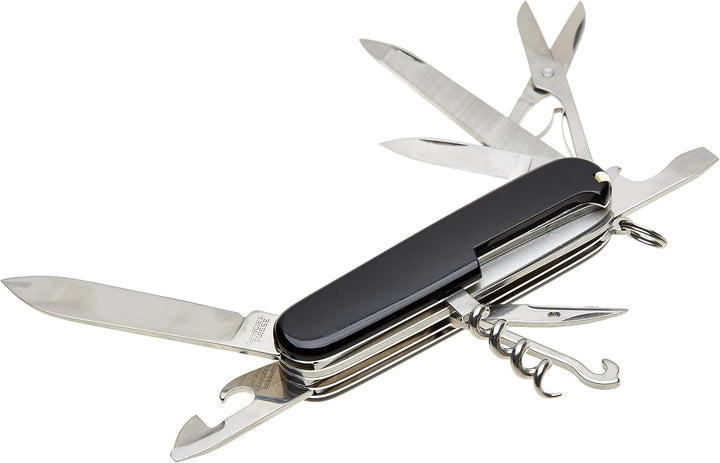 Victorinox Taschenmesser Mountaineer Offiziermesser, schwarz, One Size, 1.3743.3