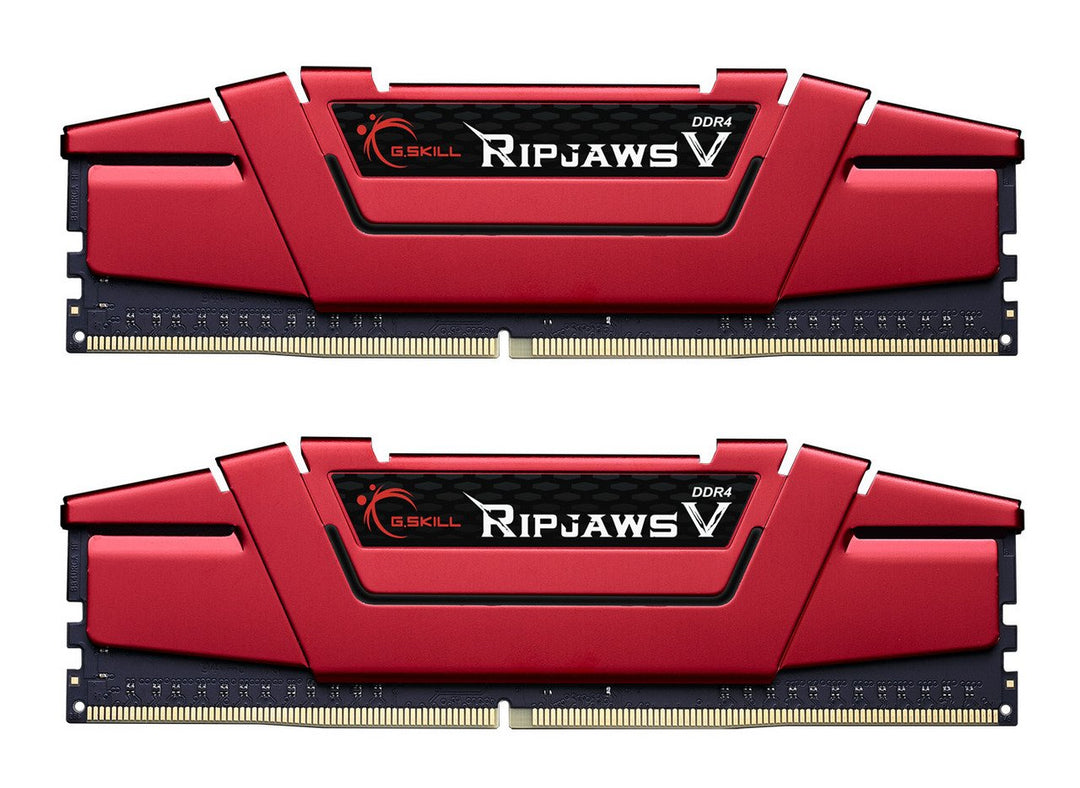 G.Skill 16GB DDR4 PC4-25600 3200 MHz Ripjaws V rot CL16 Dual-Channel Kit (2x8GB) 1,35 v 16GB (2x8GB)