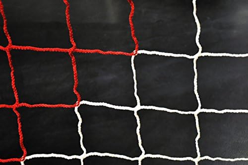 Netsportique Fussballtornetz Stadion PRO - 7,50 x 2,50 x 2 x 2m - 4mm - PP - wetterfest - knotenlos