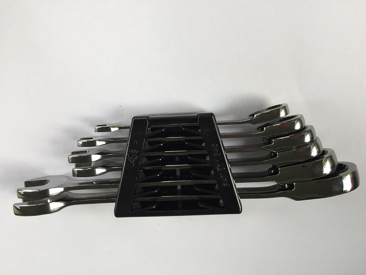Zebra Würth Ratschen Ringmaulschlüssel Satz Multi umschaltbar 6 Teile