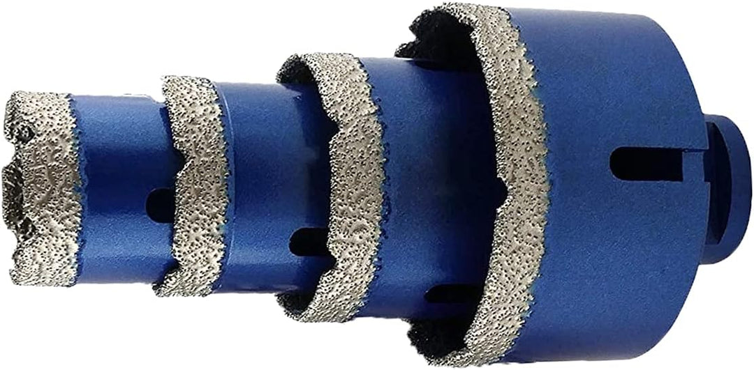 PRODIAMANT Diamantbohrer Set Fliese Feinsteinzeug trocken 4-teilig 35 mm, 40 mm, 50 mm, 68 mm x M14