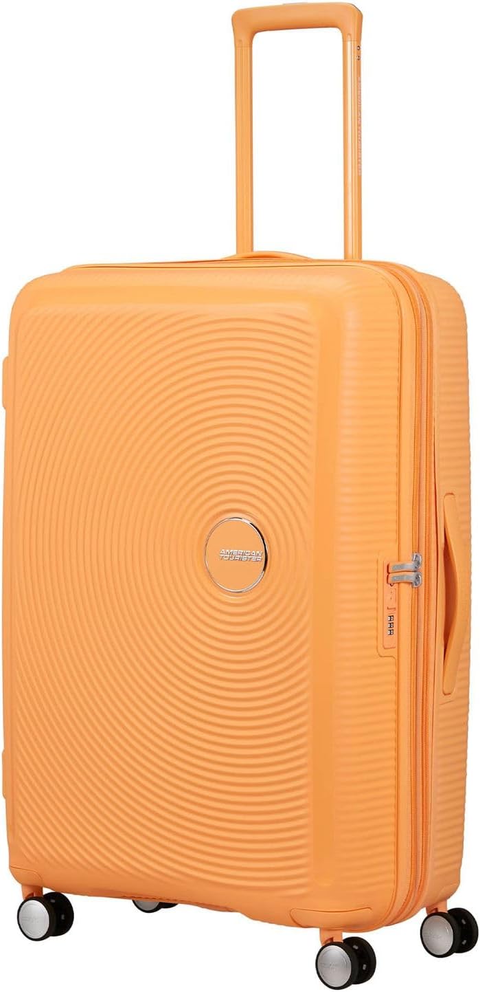 American Tourister Soundbox Spinner 77/28 TSA EXP Trolley Papaya Pop apricot