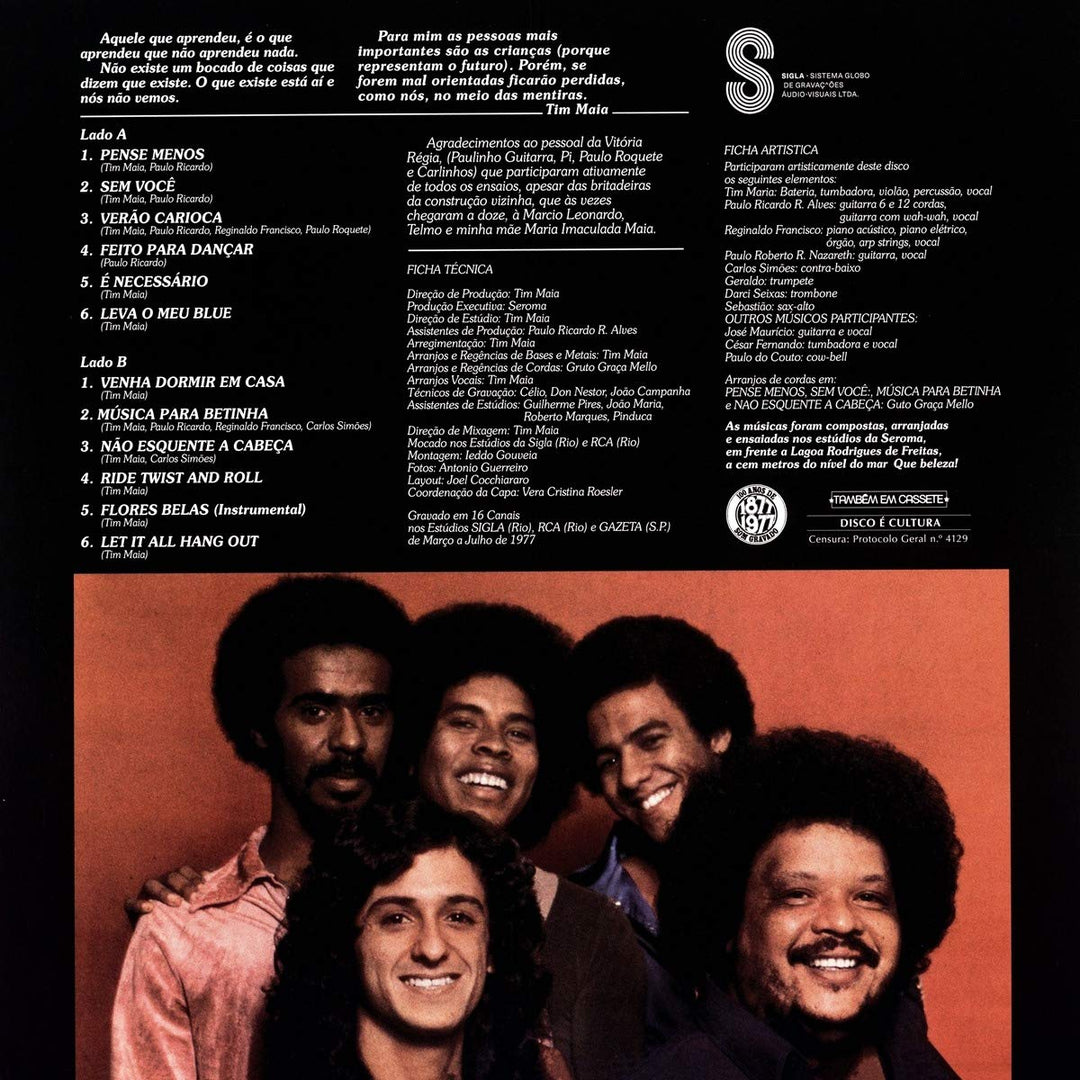 Tim Maia, Vinyl